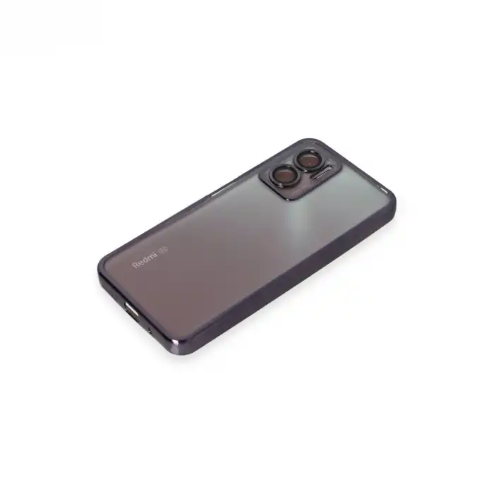 Xiaomi Redmi 10 5g Kılıf Razer Lensli Silikon - Mor