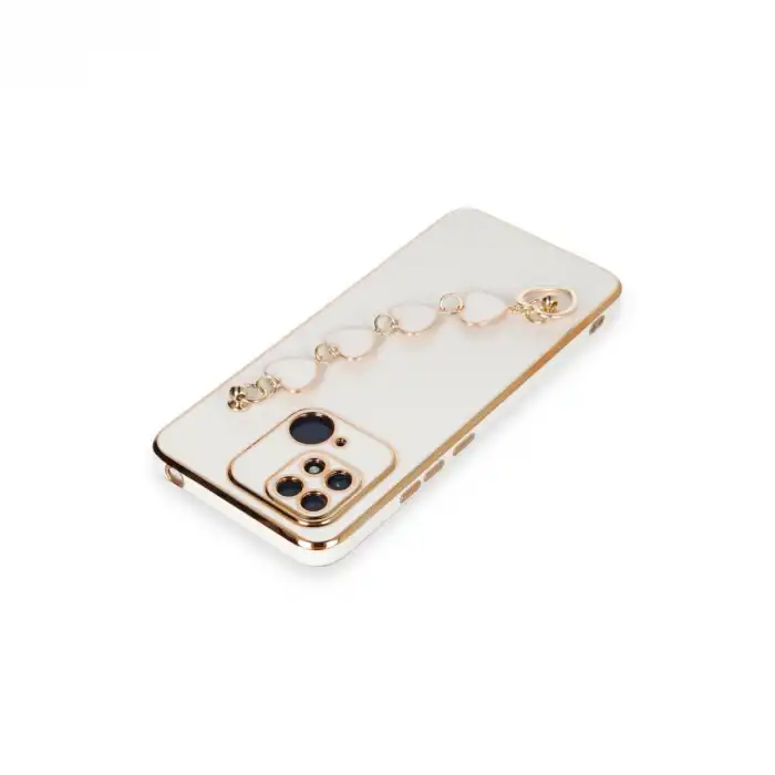 Xiaomi Redmi 10c Kılıf Esila Silikon - Beyaz