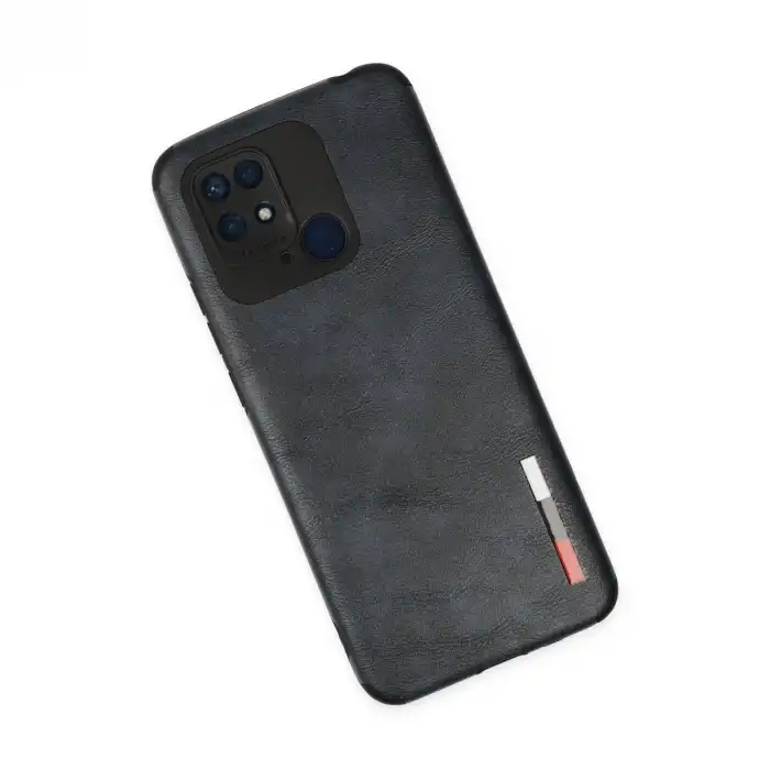 Xiaomi Redmi 10c Kılıf Loop Deri Silikon - Lacivert