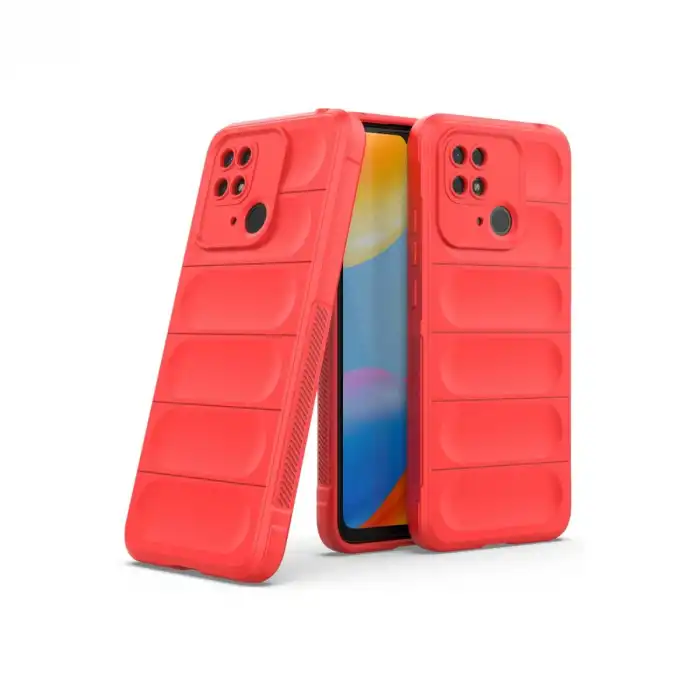 Xiaomi Redmi 10c Kılıf Optimum Silikon - Kırmızı