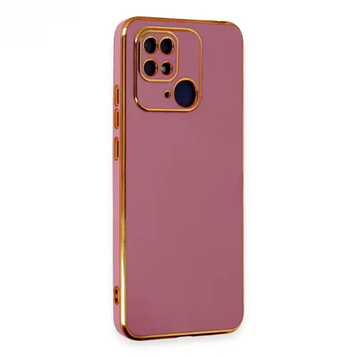 Xiaomi Redmi 10c Kılıf Volet Silikon - Kırmızı
