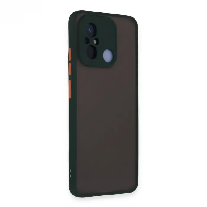 Xiaomi Redmi 12c Kılıf Montreal Silikon Kapak - Yeşil