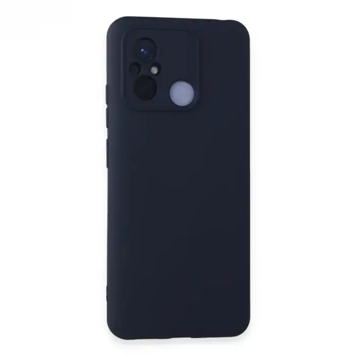 Xiaomi Redmi 12c Kılıf Nano İçi Kadife Silikon - Lacivert