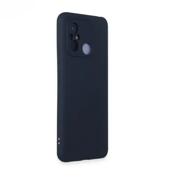 Xiaomi Redmi 12c Kılıf Nano İçi Kadife Silikon - Lacivert