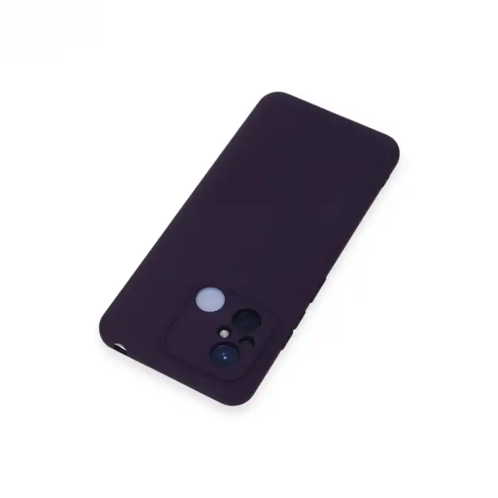 Xiaomi Redmi 12c Kılıf Nano İçi Kadife Silikon - Mor