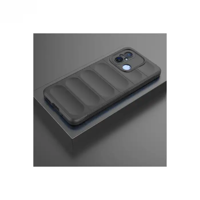 Xiaomi Redmi 12c Kılıf Optimum Silikon - Siyah