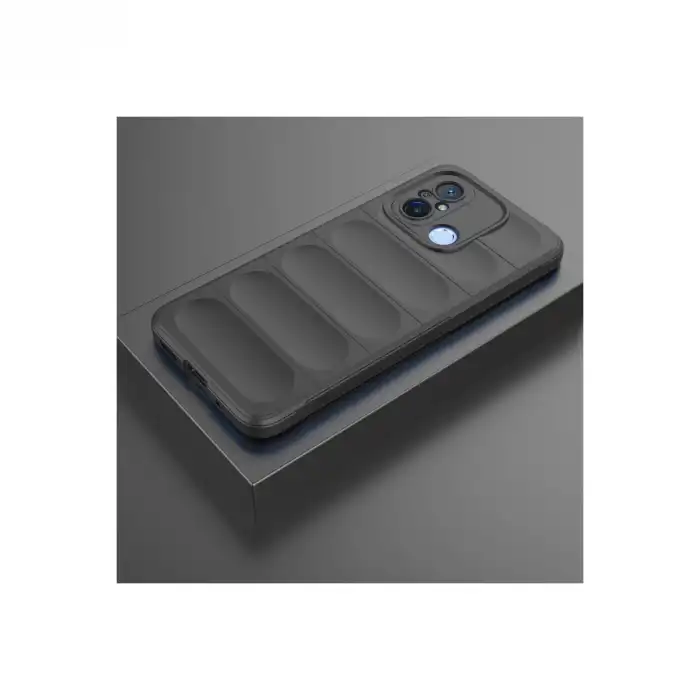 Xiaomi Redmi 12c Kılıf Optimum Silikon - Siyah