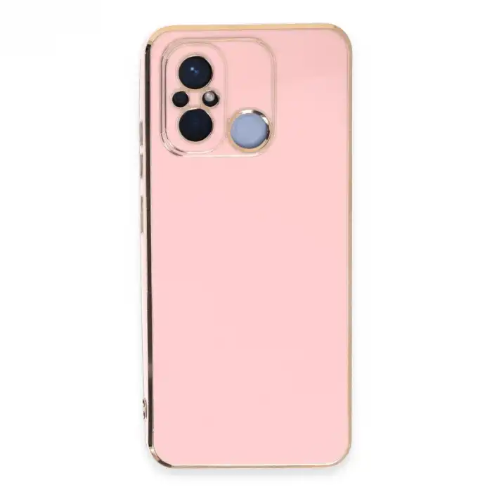 Xiaomi Redmi 12c Kılıf Volet Silikon - Pembe