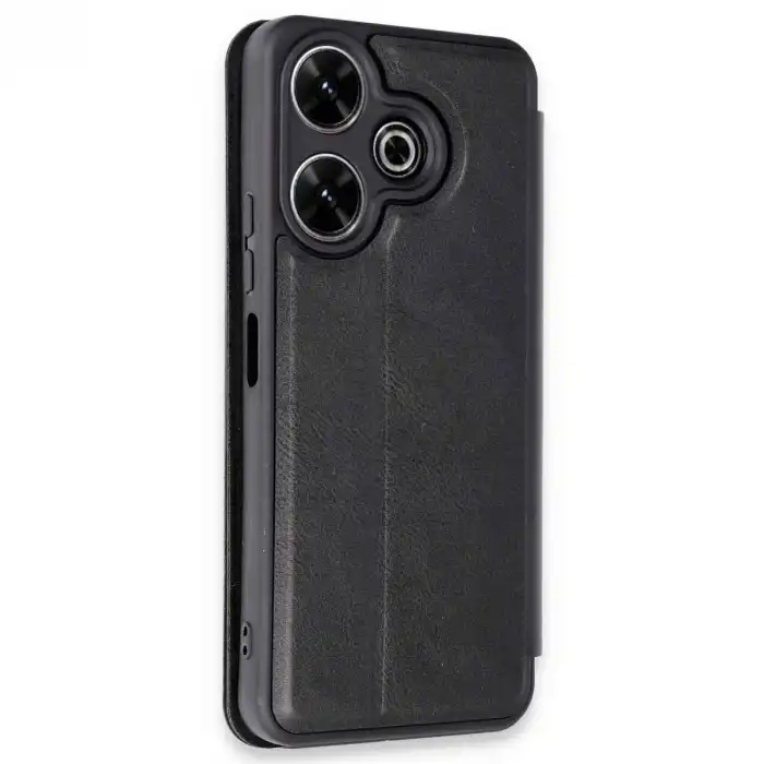 Xiaomi Redmi 13 4g Kılıf Flip Cover - Siyah