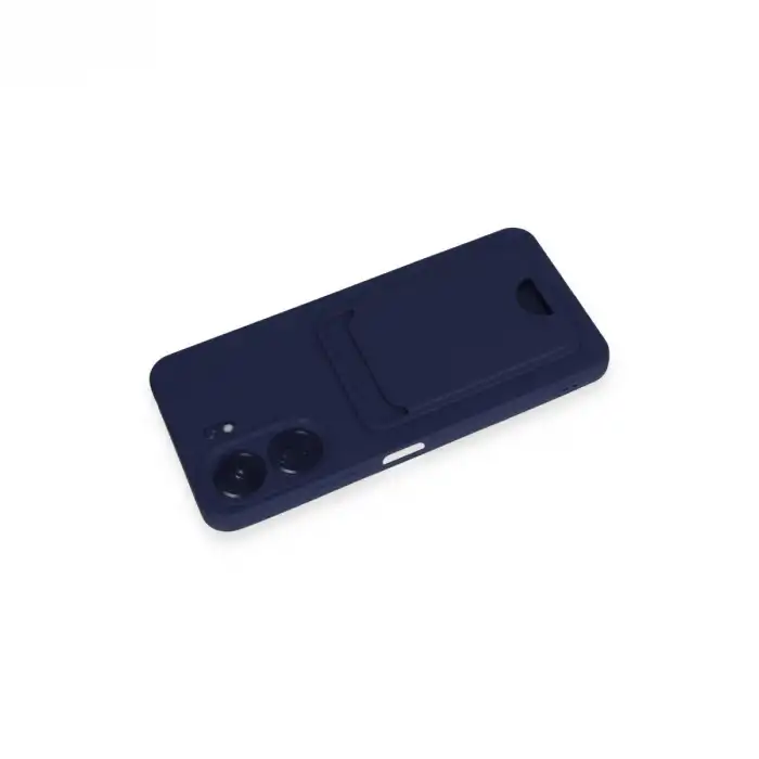 Xiaomi Redmi 13c Kılıf Kelvin Kartvizitli Silikon - Lacivert