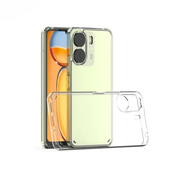 Xiaomi Redmi 13c Kılıf Lüx Şeffaf Silikon