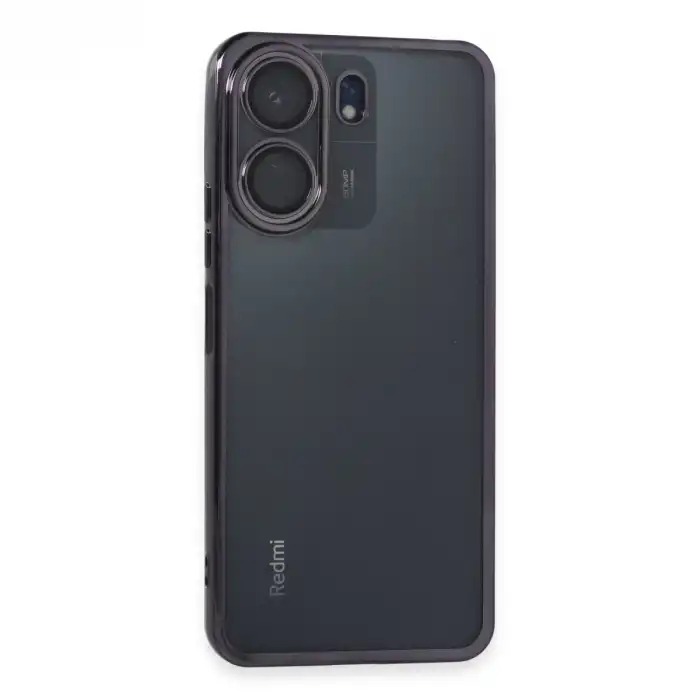 Xiaomi Redmi 13c Kılıf Razer Lensli Silikon - Mor