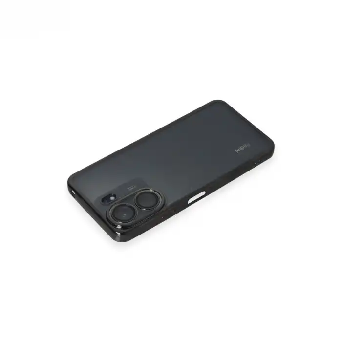 Xiaomi Redmi 13c Kılıf Razer Lensli Silikon - Siyah