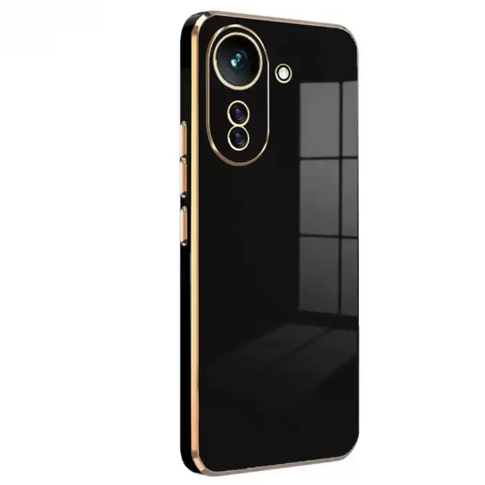 Xiaomi Redmi 13c Kılıf Volet Silikon - Siyah