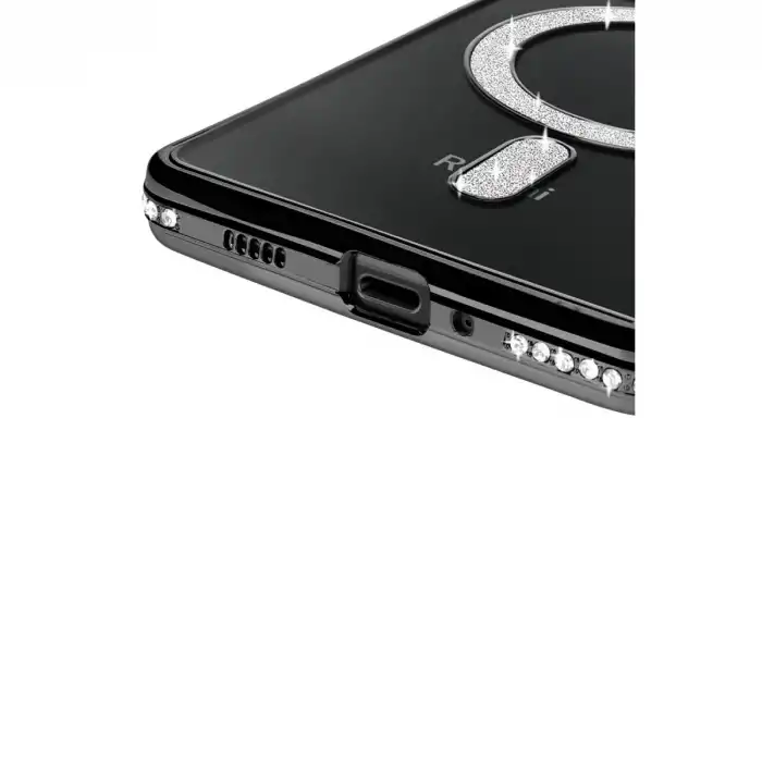 Xiaomi Redmi 14c Joke Simli Magneticsafe Kılıf - Siyah