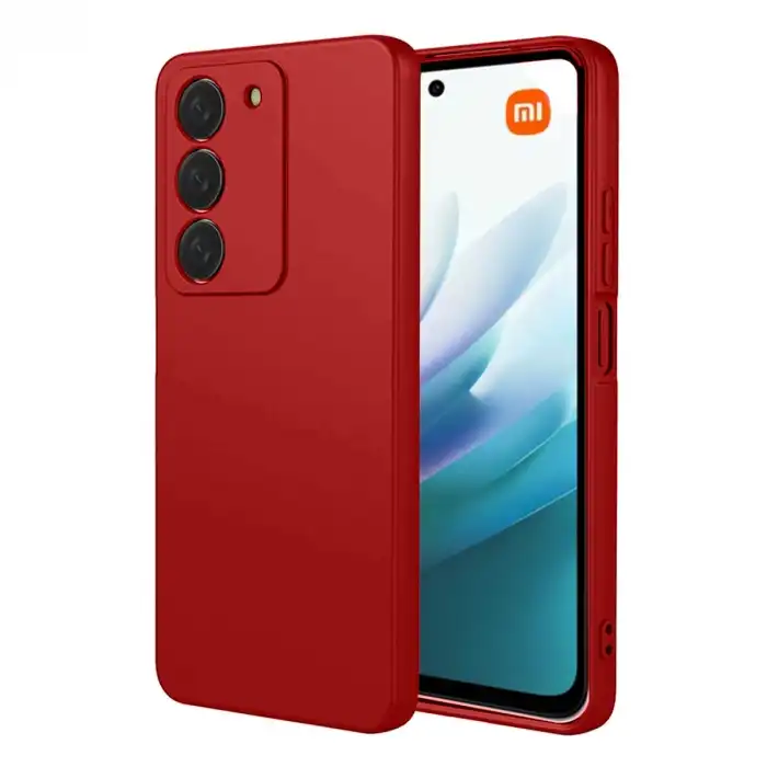 Xiaomi Redmi 15 4g First Silikon - Kırmızı