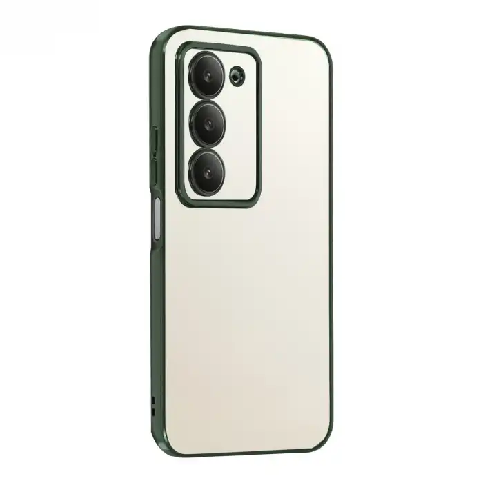 Xiaomi Redmi 15 4g Razer Lensli Silikon - Yeşil