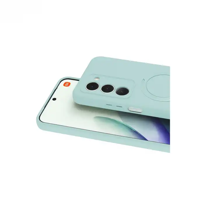 Xiaomi Redmi 15 4g Regal Magsafe Standlı Kapak - Su Yeşili