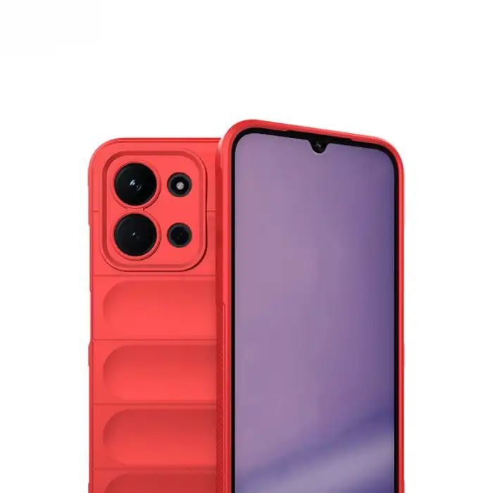 Xiaomi Redmi 15c 4g Optimum Silikon - Kırmızı
