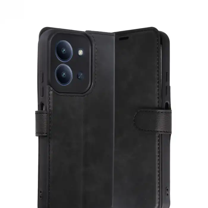 Xiaomi Redmi 15c 4g Trend S Plus Kapaklı Kılıf - Siyah