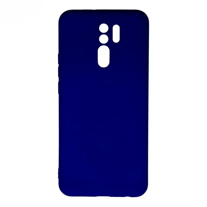 Xiaomi Redmi 9 Kılıf Nano İçi Kadife Silikon - Lacivert