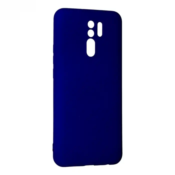 Xiaomi Redmi 9 Kılıf Nano İçi Kadife Silikon - Lacivert