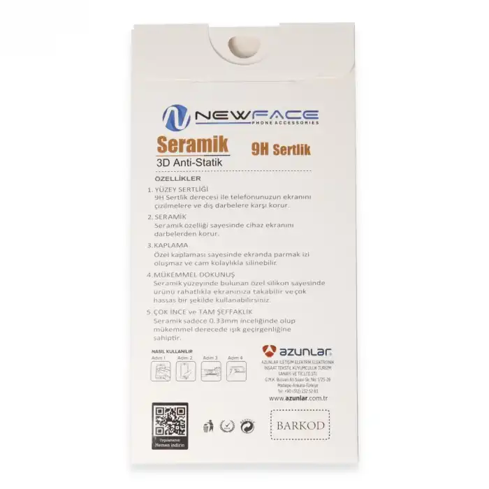 Xiaomi Redmi 9a 3d Antistatik Mat Seramik Nano Ekran Koruyucu