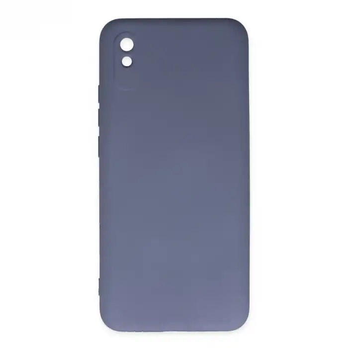 Xiaomi Redmi 9a Kılıf Nano İçi Kadife Silikon - Gri