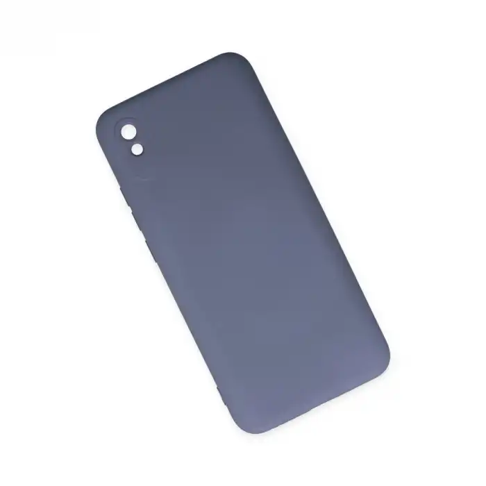 Xiaomi Redmi 9a Kılıf Nano İçi Kadife Silikon - Gri