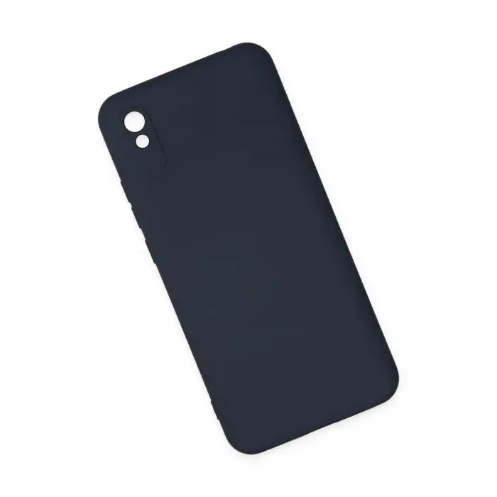 Xiaomi Redmi 9a Kılıf Nano İçi Kadife Silikon - Lacivert