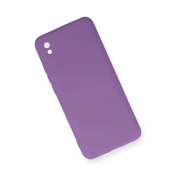 Xiaomi Redmi 9a Kılıf Nano İçi Kadife Silikon - Mor