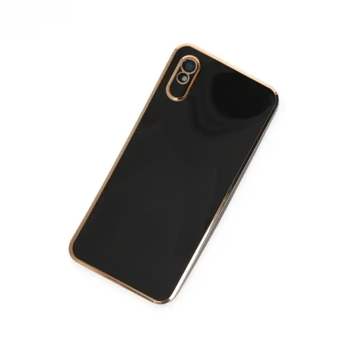 Xiaomi Redmi 9a Kılıf Volet Silikon - Siyah