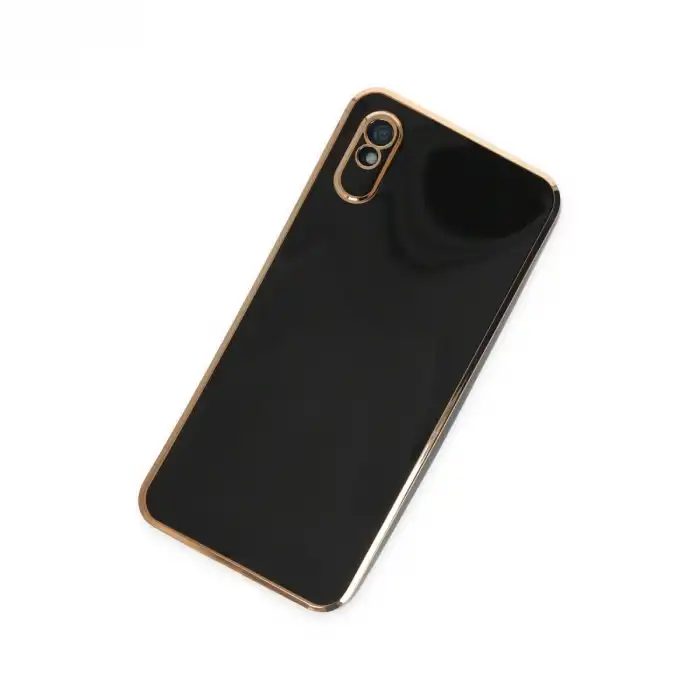 Xiaomi Redmi 9a Kılıf Volet Silikon - Siyah