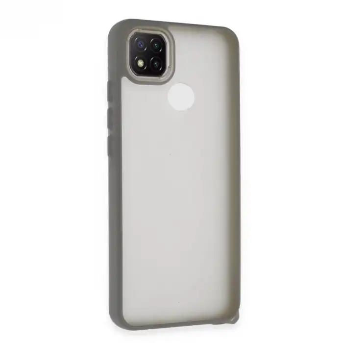 Xiaomi Redmi 9c Kılıf Elegant Kapak - Titan Gri