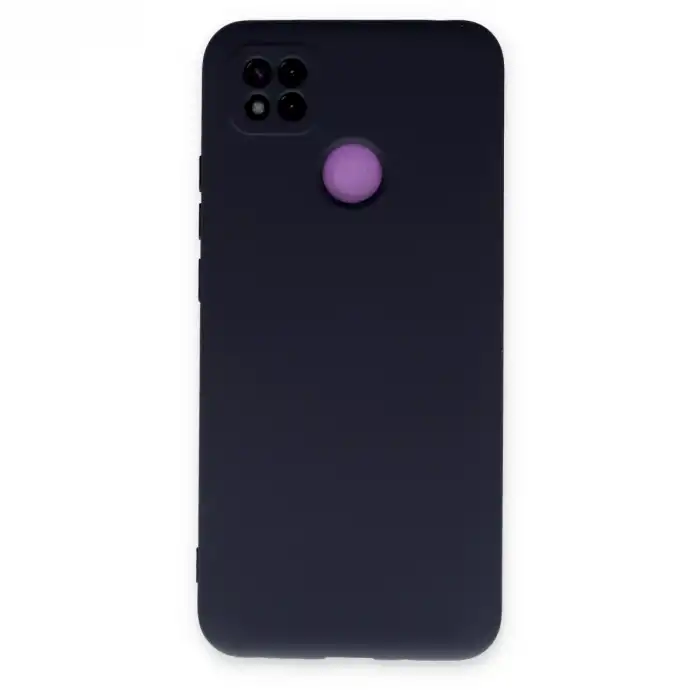 Xiaomi Redmi 9c Kılıf Nano İçi Kadife Silikon - Lacivert