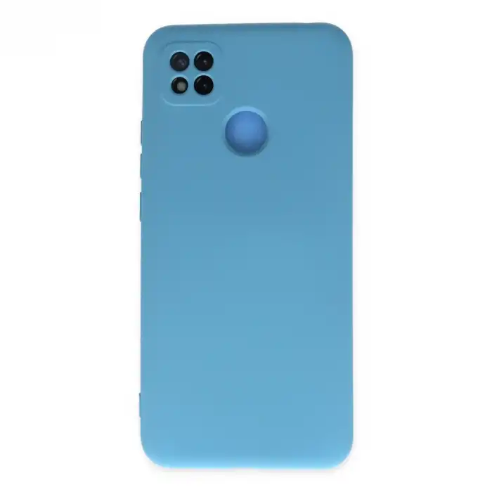 Xiaomi Redmi 9c Kılıf Nano İçi Kadife Silikon - Mavi