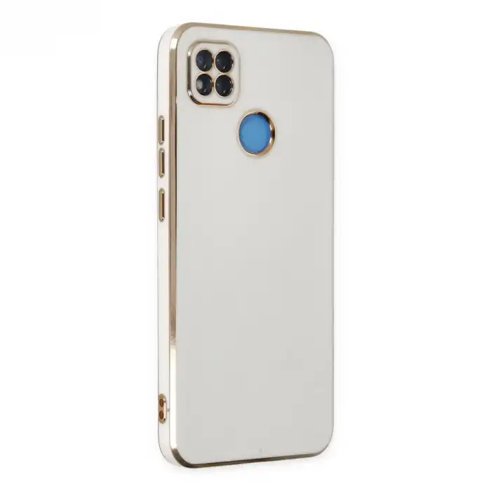 Xiaomi Redmi 9c Kılıf Volet Silikon - Beyaz