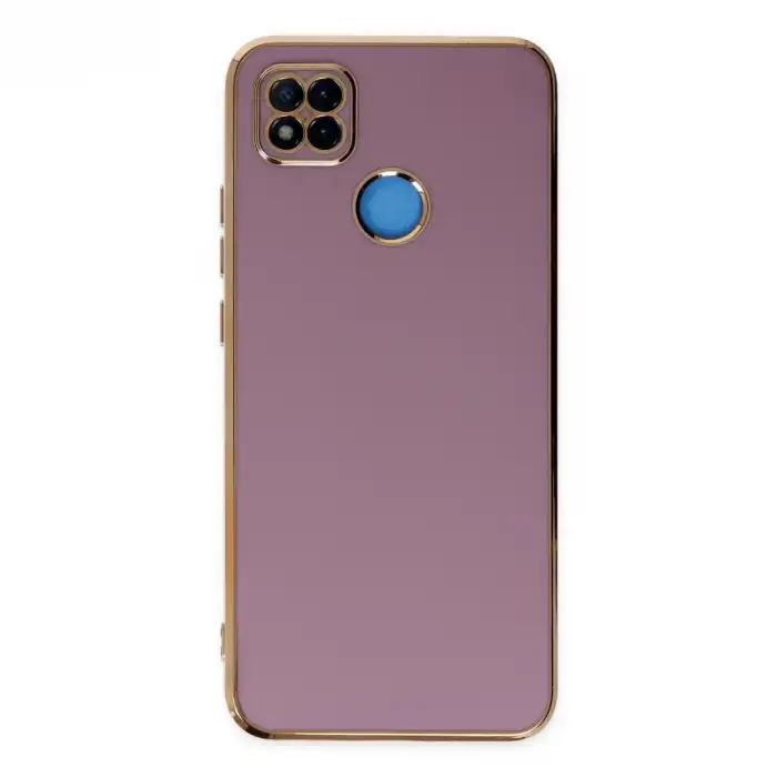 Xiaomi Redmi 9c Kılıf Volet Silikon - Mor