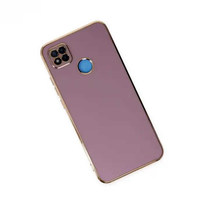 Xiaomi Redmi 9c Kılıf Volet Silikon - Mor