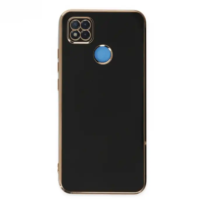 Xiaomi Redmi 9c Kılıf Volet Silikon - Siyah
