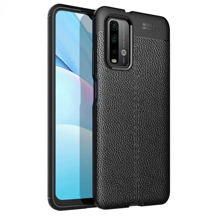 Xiaomi Redmi 9t Kılıf Auto Focus Kapak - Siyah
