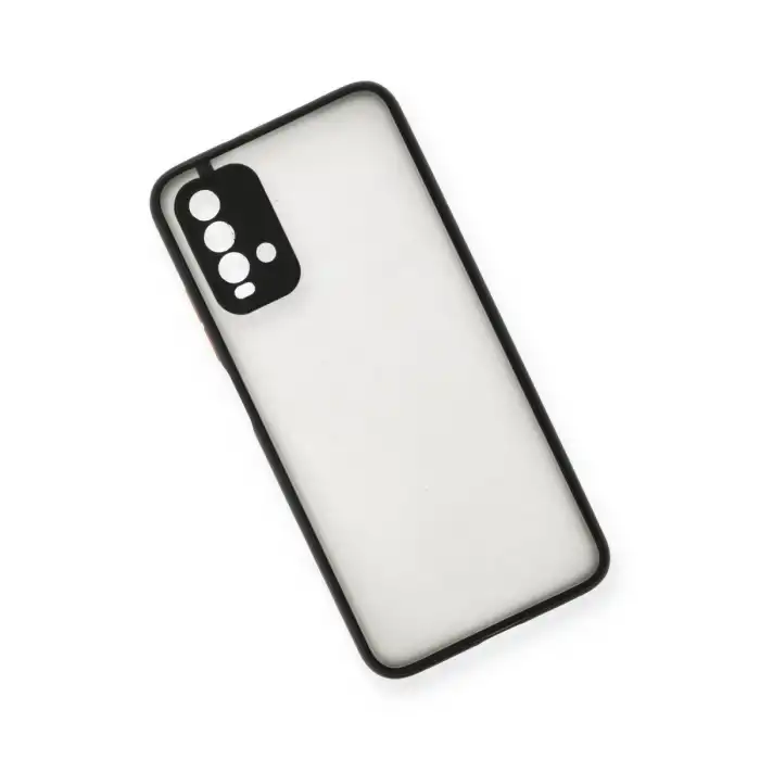 Xiaomi Redmi 9t Kılıf Montreal Silikon Kapak - Siyah