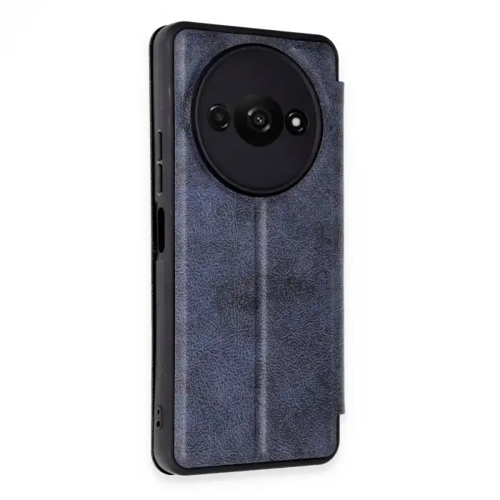 Xiaomi Redmi A3 4g Kılıf Flip Cover - Lacivert