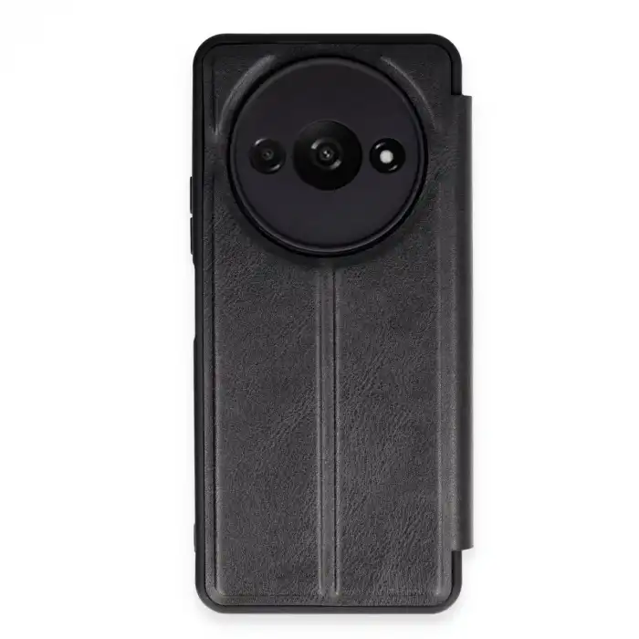 Xiaomi Redmi A3 4g Kılıf Flip Cover - Siyah