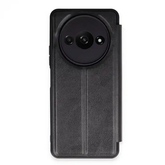 Xiaomi Redmi A3 4g Kılıf Flip Cover - Siyah
