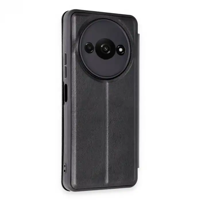 Xiaomi Redmi A3 4g Kılıf Flip Cover - Siyah