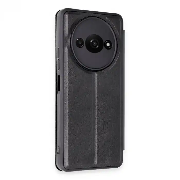 Xiaomi Redmi A3 4g Kılıf Flip Cover - Siyah