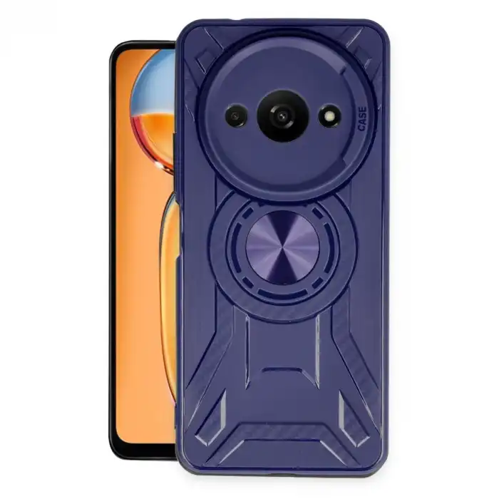 Xiaomi Redmi A3 4g Kılıf Lincoln Silikon - Lacivert