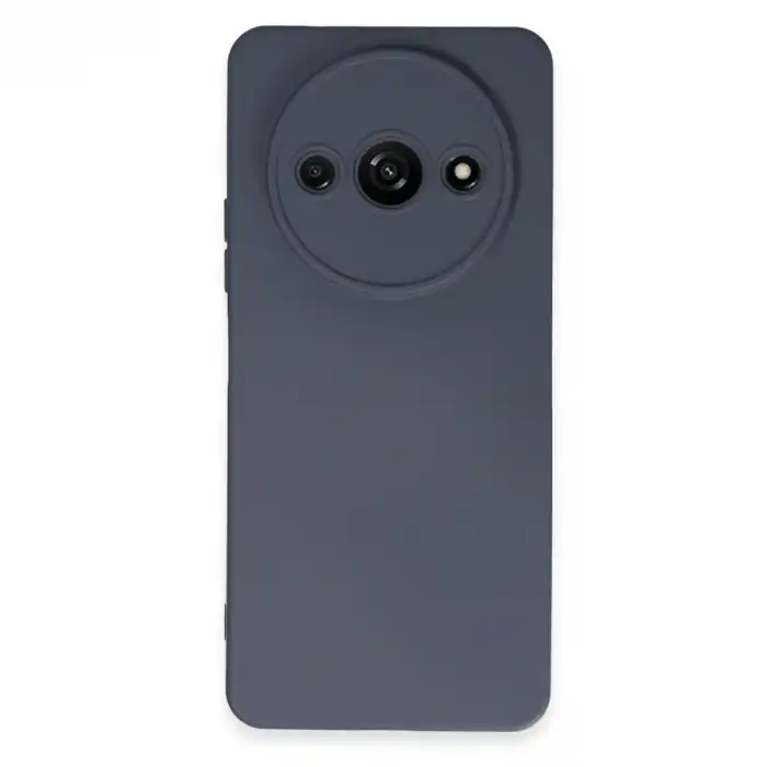 Xiaomi Redmi A3 4g Kılıf Nano İçi Kadife Silikon - Gri