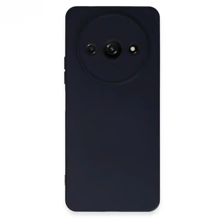 Xiaomi Redmi A3 4g Kılıf Nano İçi Kadife Silikon - Lacivert